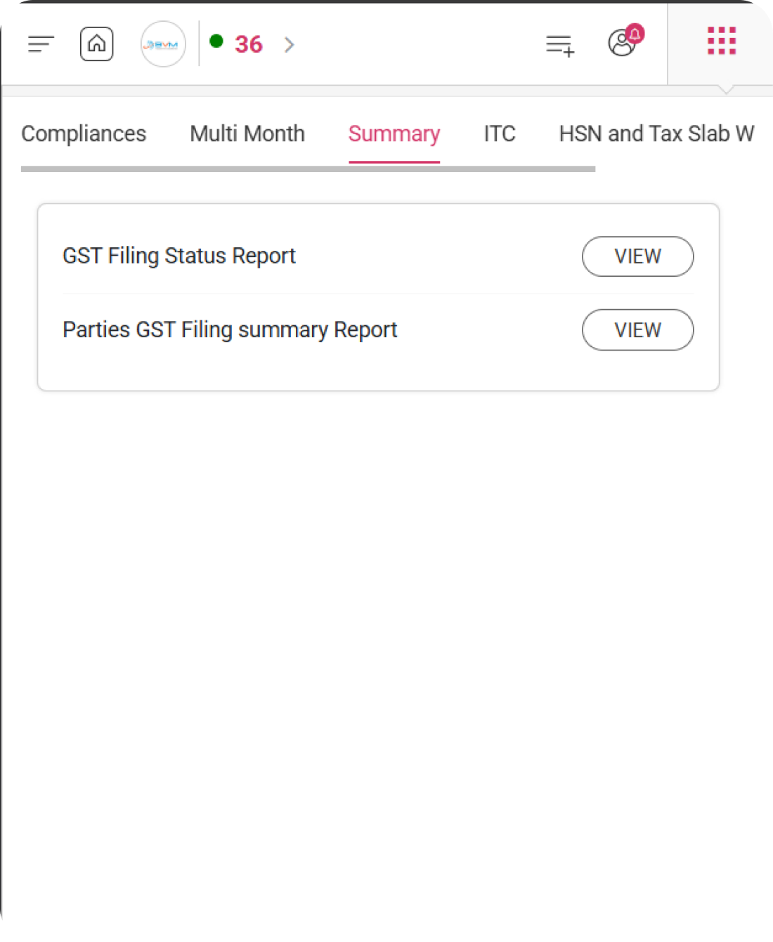 WhiteBooks GST software interface