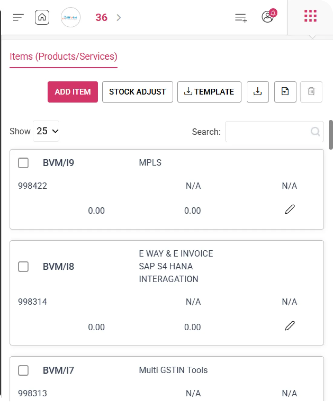 WhiteBooks GST software interface