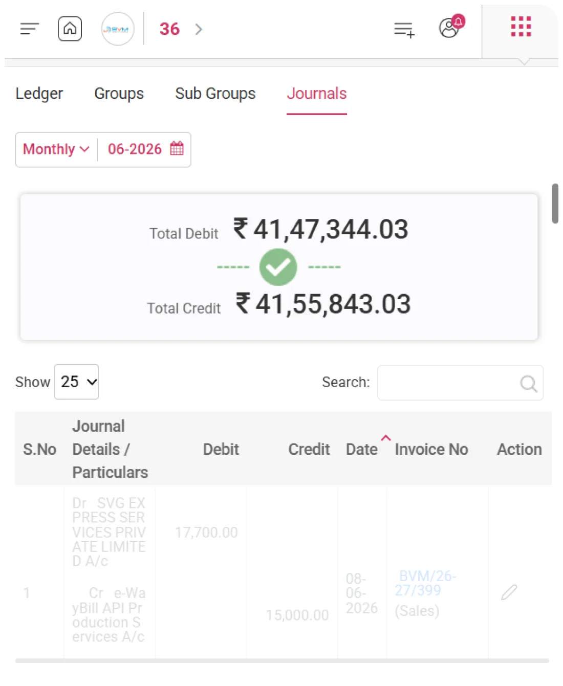 Automated Journal Entry Posting — hero product screenshot