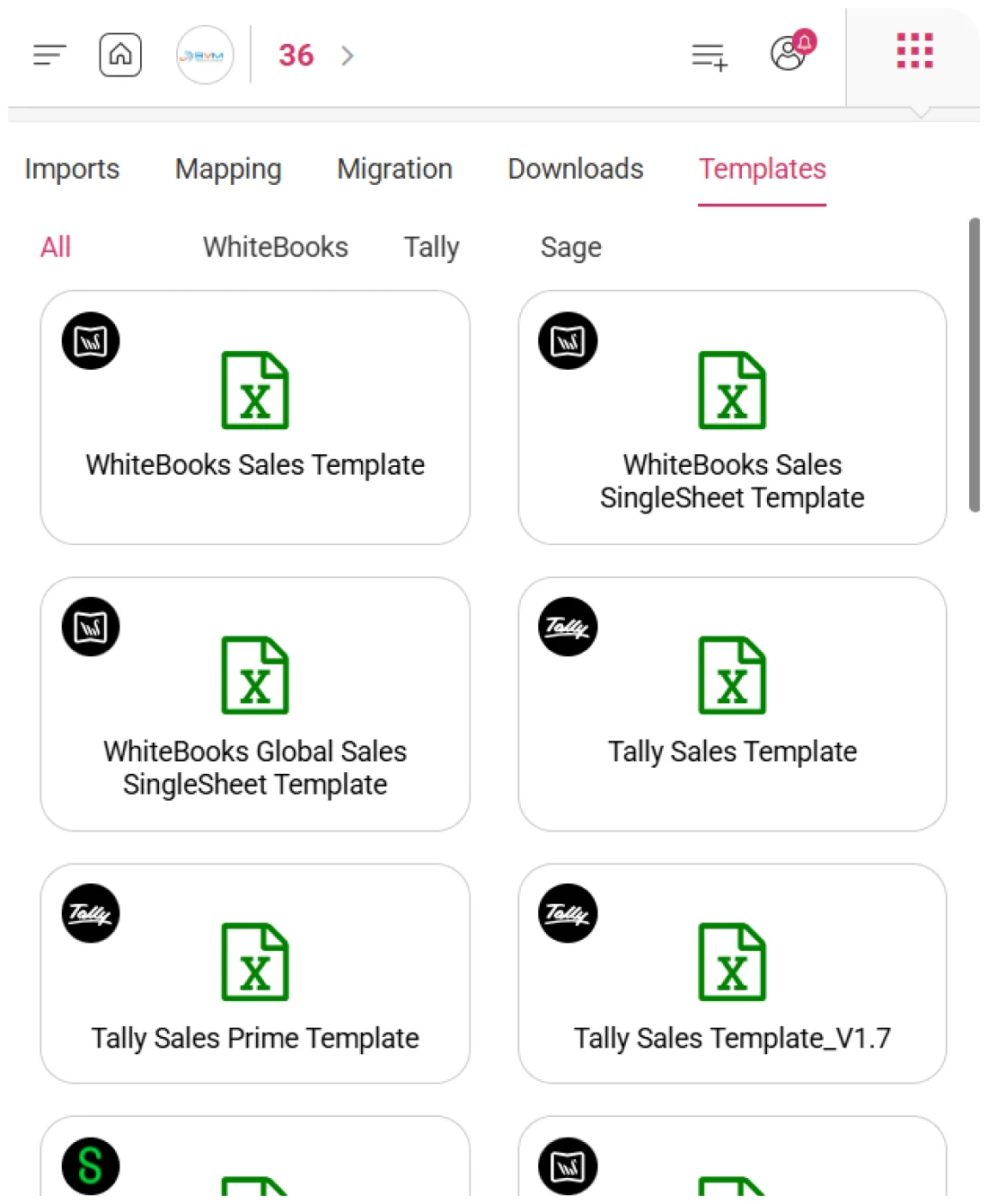 Instant Import Templates