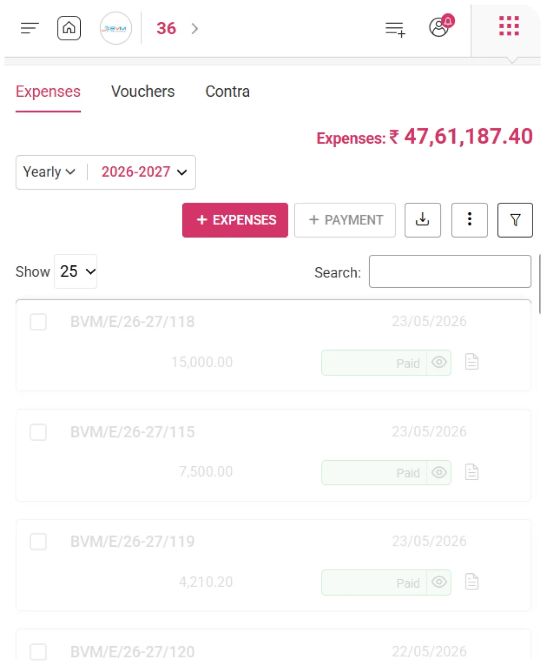 Track Business Expenses Online — hero product screenshot