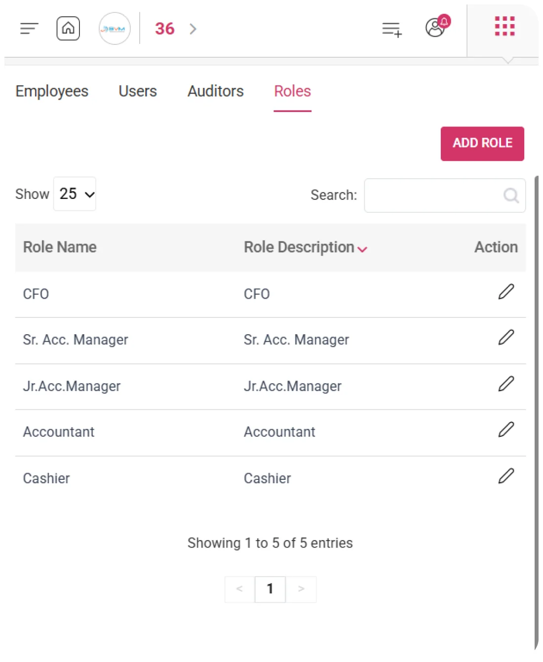 Create & Manage Roles