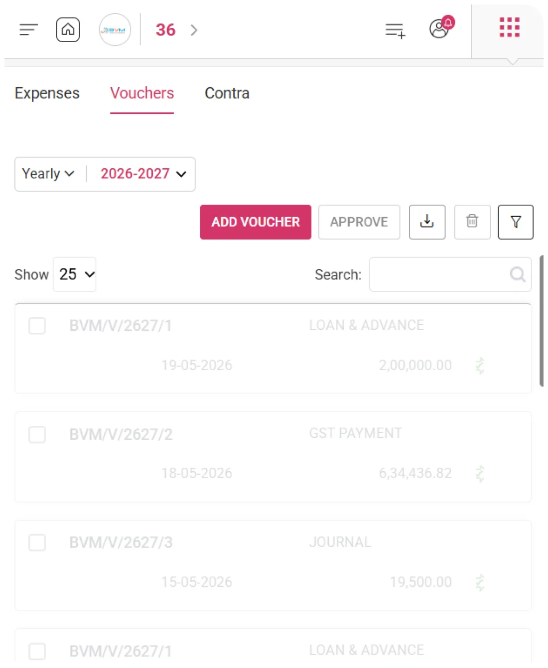 Vouchers