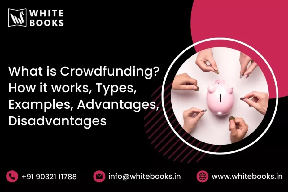 what is crowdfunding how it works types examples advantages disadvantages