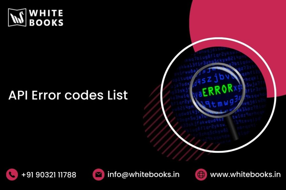 e invoice error codes list